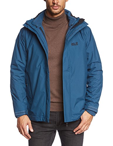 Jack Wolfskin Iceland  Mens 3in1 Jacket  Rock and Mountain