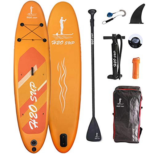 H2OSUP Inflatable Stand Up Paddle Board,10'6