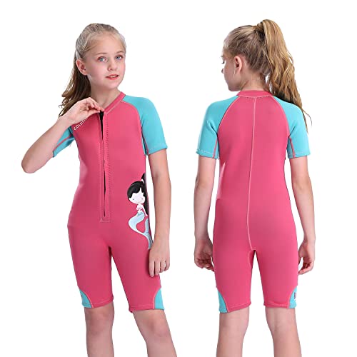 Goldfin Kids Wetsuits for Girls Boys, 2mm Toddler Shorty Wetsuit Youth ...